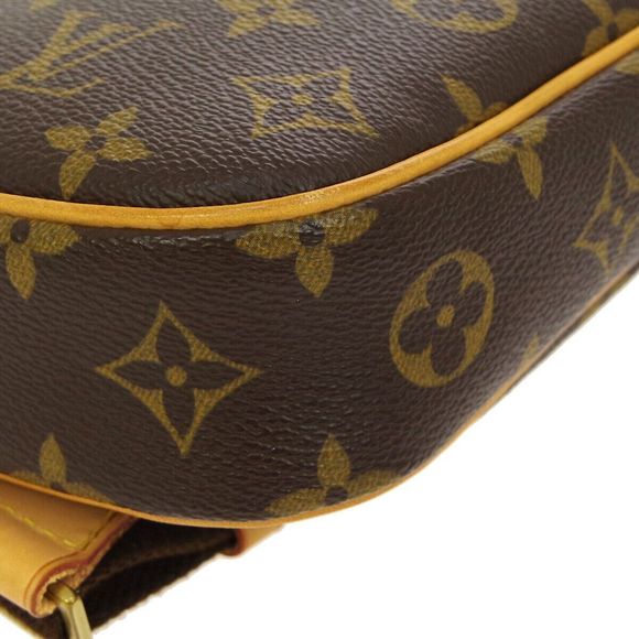 LOUIS VUITTON Monogram Canvas Pochette Gange Crossbody Bum Bag - Picture 4 of 10